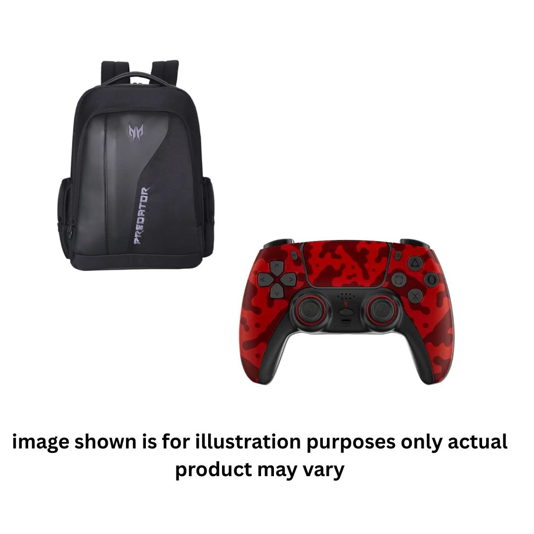 Acer New Predator Backpack (Premium Black) & Acer Nitro Katana NT-02 Wireless Multi-Platform Game Controller