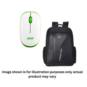 Acer Wireless Optical Mouse & Acer New Predator Backpack
