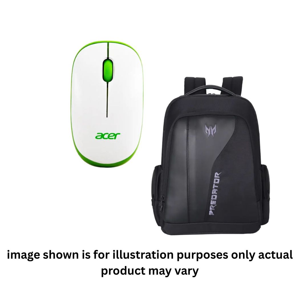 Acer Wireless Optical Mouse & Acer New Predator Backpack